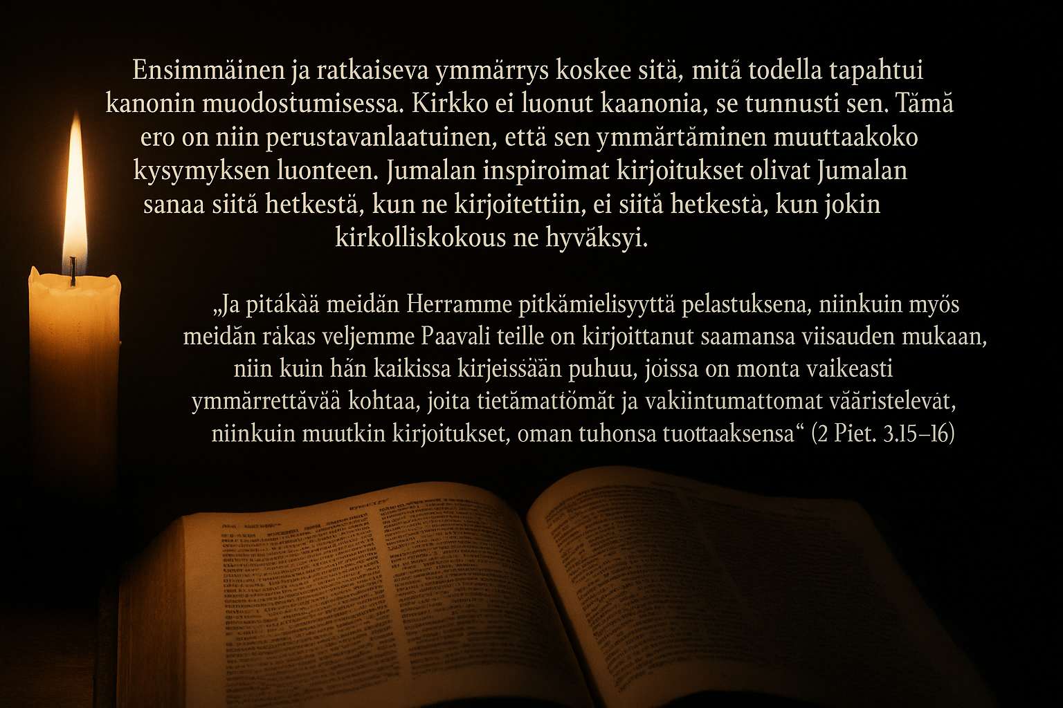 Totuus vahvempi kuin korruptio: Raamatun luotettavuuden perusta