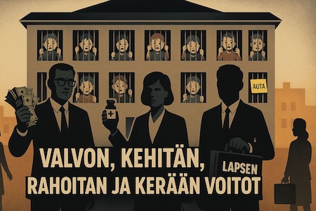 Valtion valhe: Miten Suomen lastensuojelu muuttui bisnekseksi lapsilla