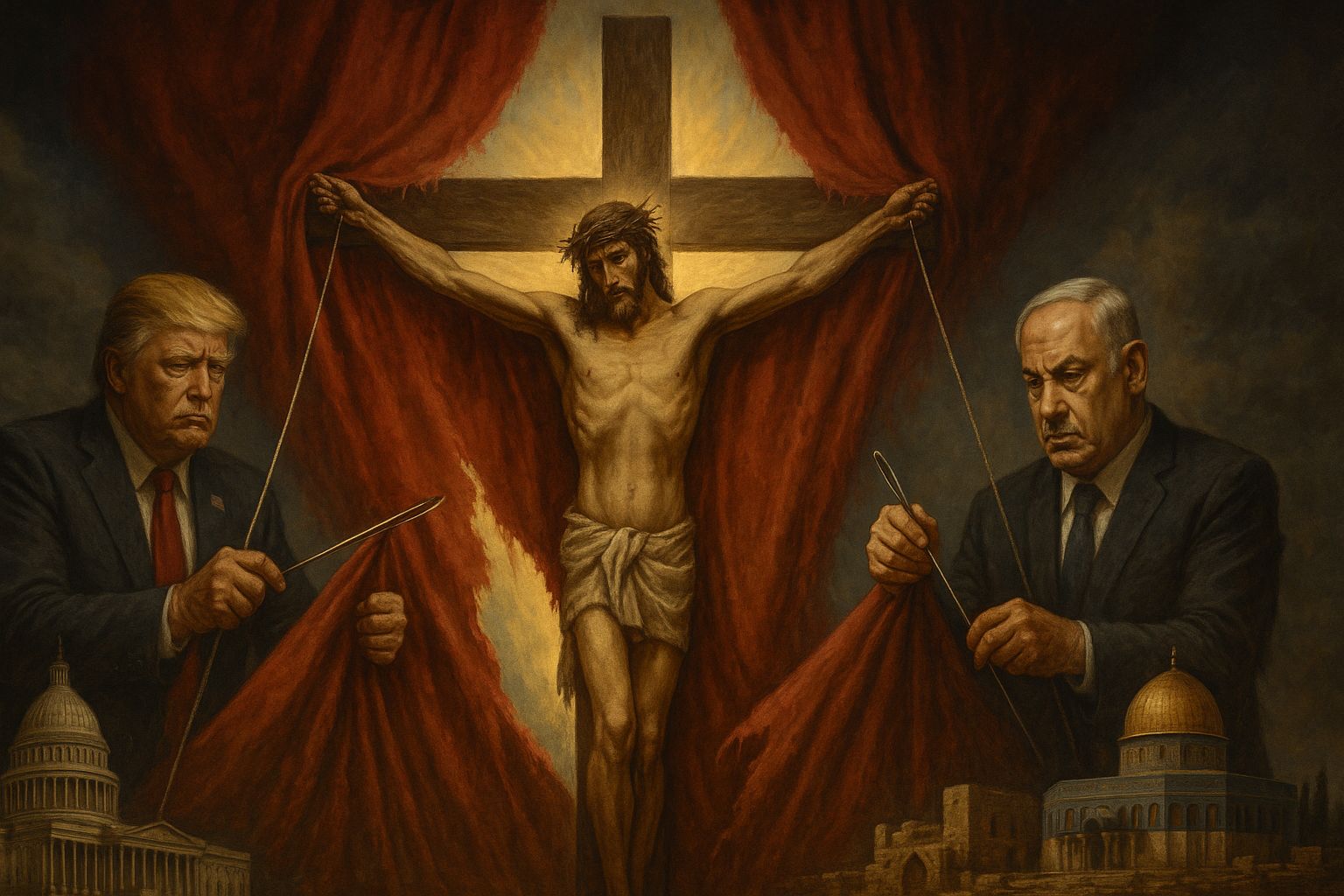 The Illusion of Restoring the Veil: When Political Religion Replaces Christ