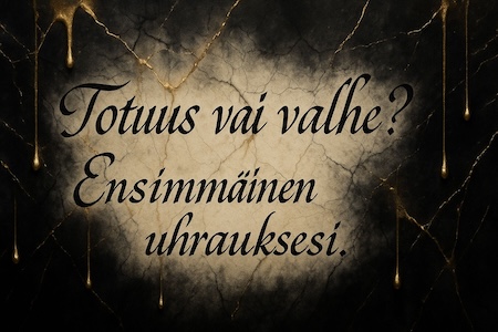 Elämän alttarilla: Totuus, valhe ja hengellinen taistelu nykyajassa