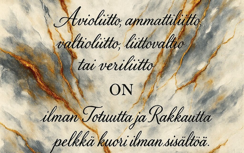 Ennen uutta liittoa, vanha päättyy