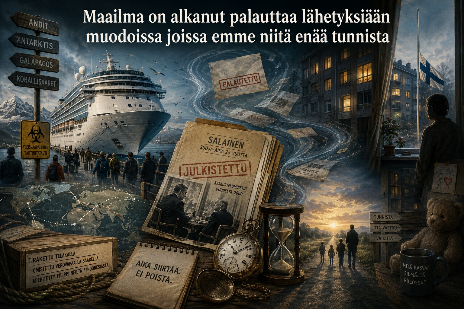 Maailma on alkanut palauttaa lähetyksiään muodoissa joissa emme niitä enää tunnista