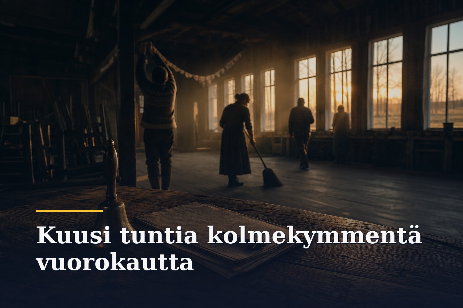 Vastustaminen maksaa Suomessa kuusi tuntia ja yhdessä tekeminen kolmekymmentä vuorokautta