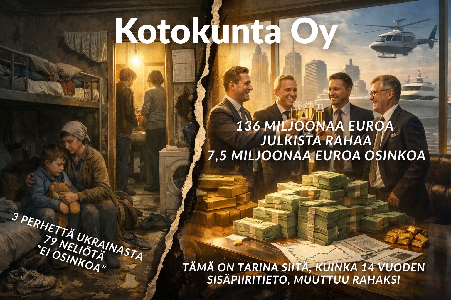 Kotokunta: tarina yrityksestä, joka sai 136 miljoonan euron sopimuksen ennen kuin se oli olemassa