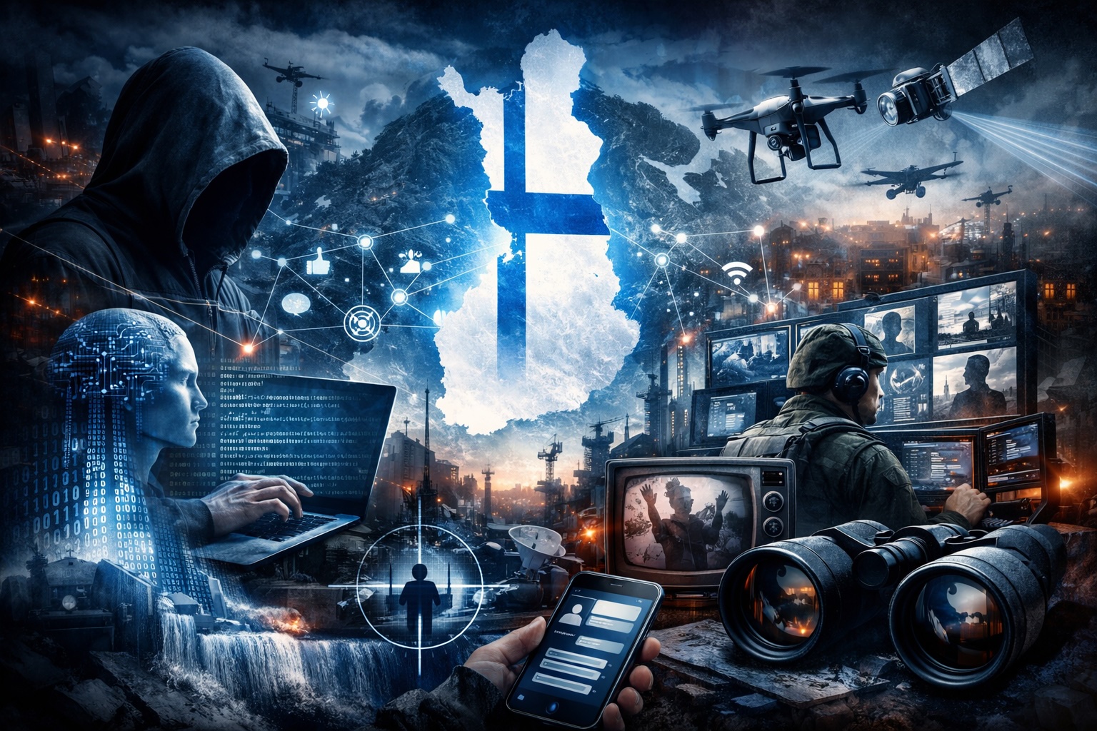 Tekoäly tiedustelutoiminnassa Suomessa