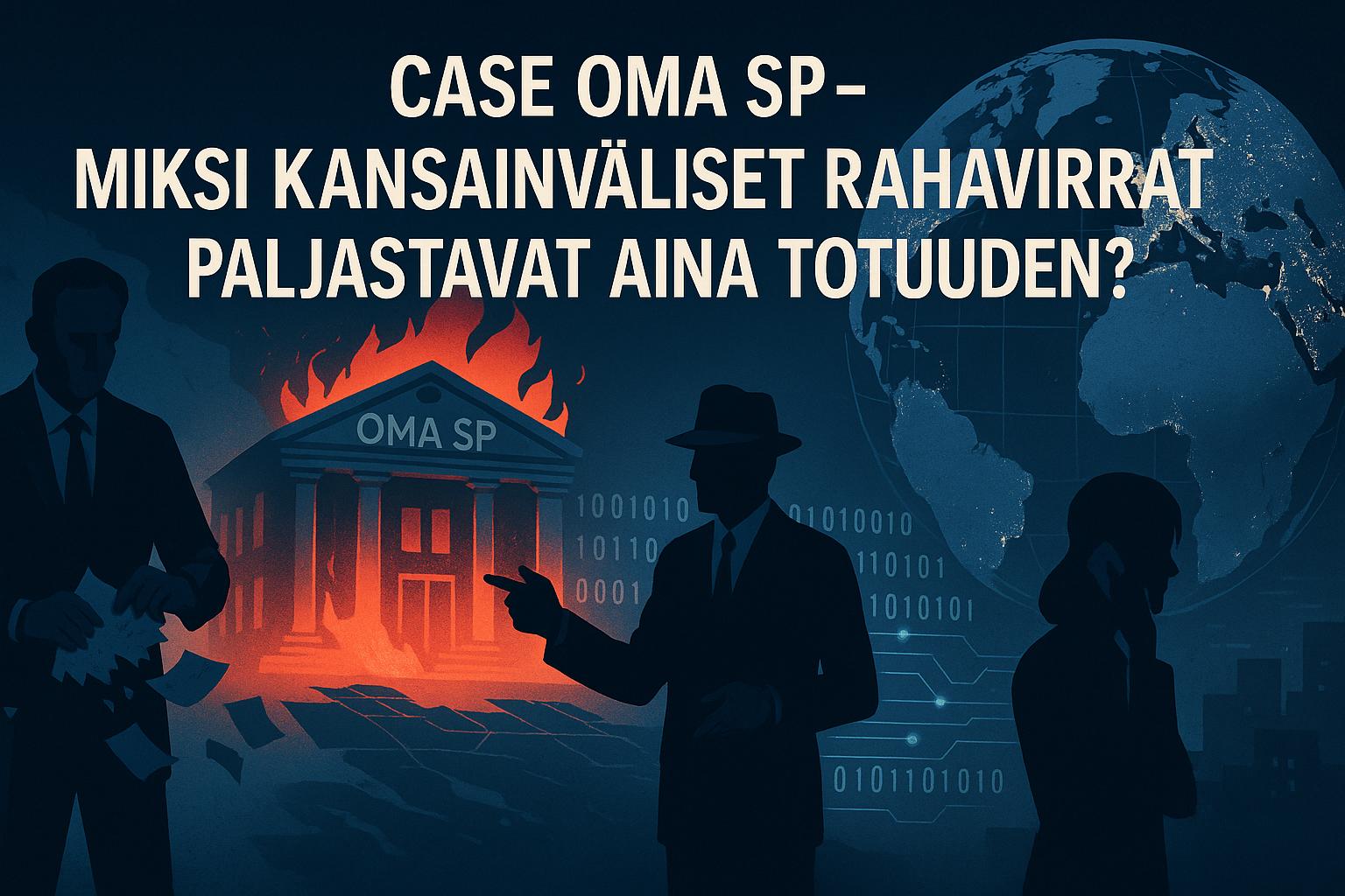 Kun raha ylittää rajan – Miksi kansainväliset rahavirrat paljastavat aina