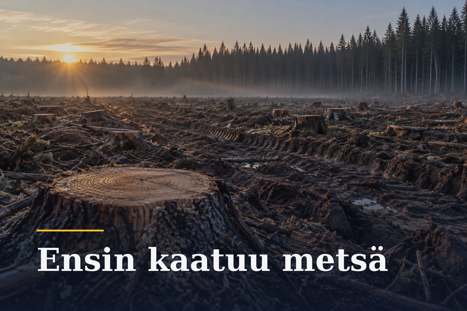 Ensin kaatuu metsä: Googlen datakeskukset ja järjestys, joka käännettiin
