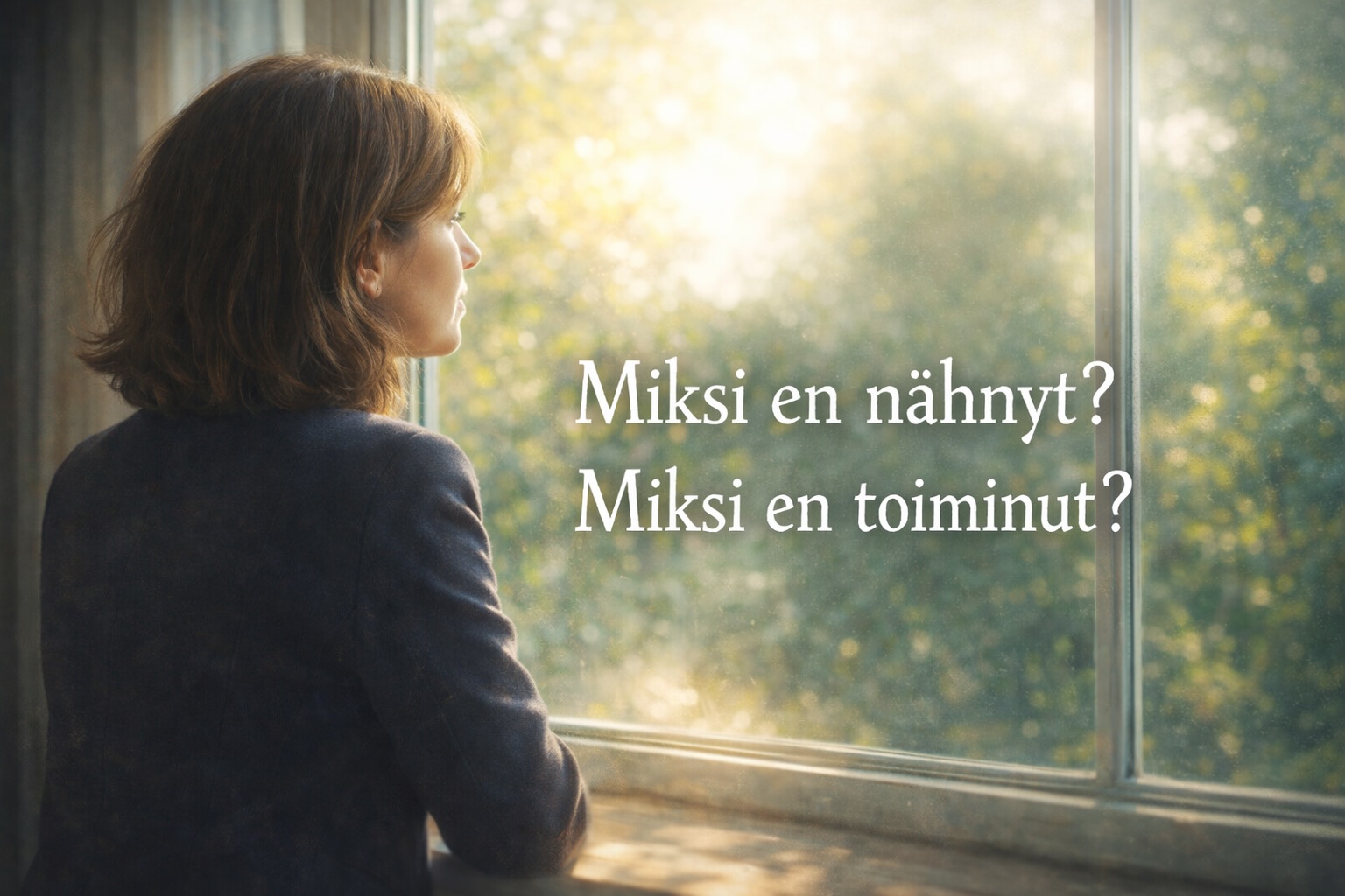 Miksi en nähnyt? Miksi en toiminut? Narsistisen manipuloinnin uhrien näkymätön taakka