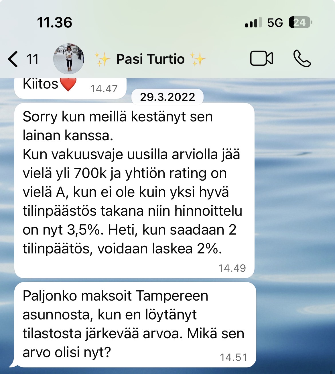 Vakuusvaje - Turtion viesti 29.3.2022