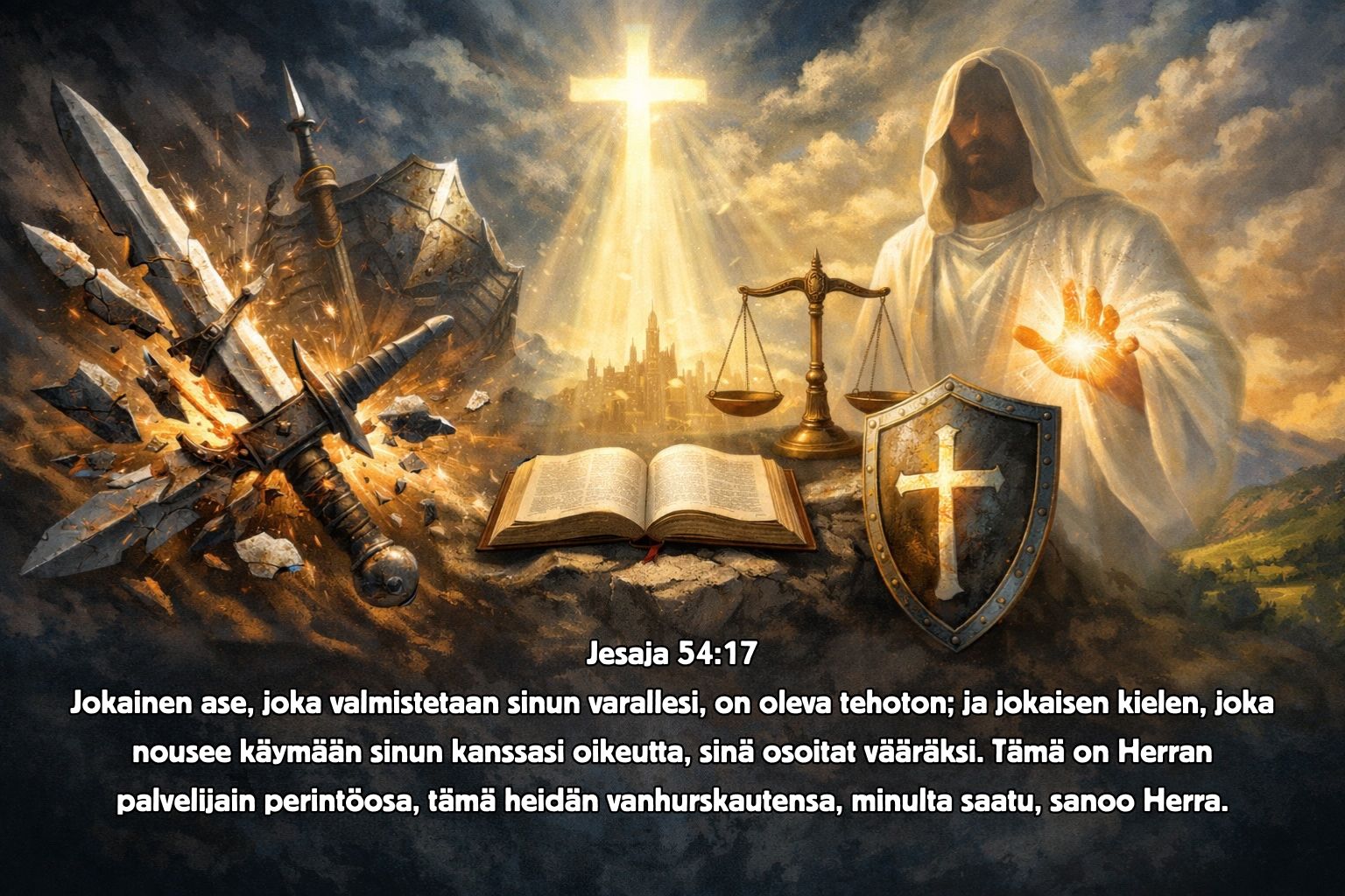  Jesaja 54:17 — Herran palvelijain perintöosa