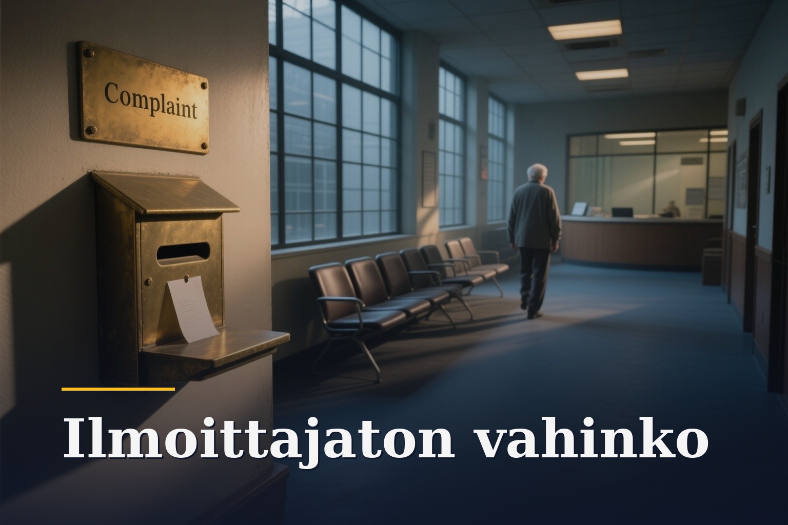 Suomalainen vahinko tapahtuu yhä useammin niin, ettei siitä jää kärsijää joka voisi ilmoittaa